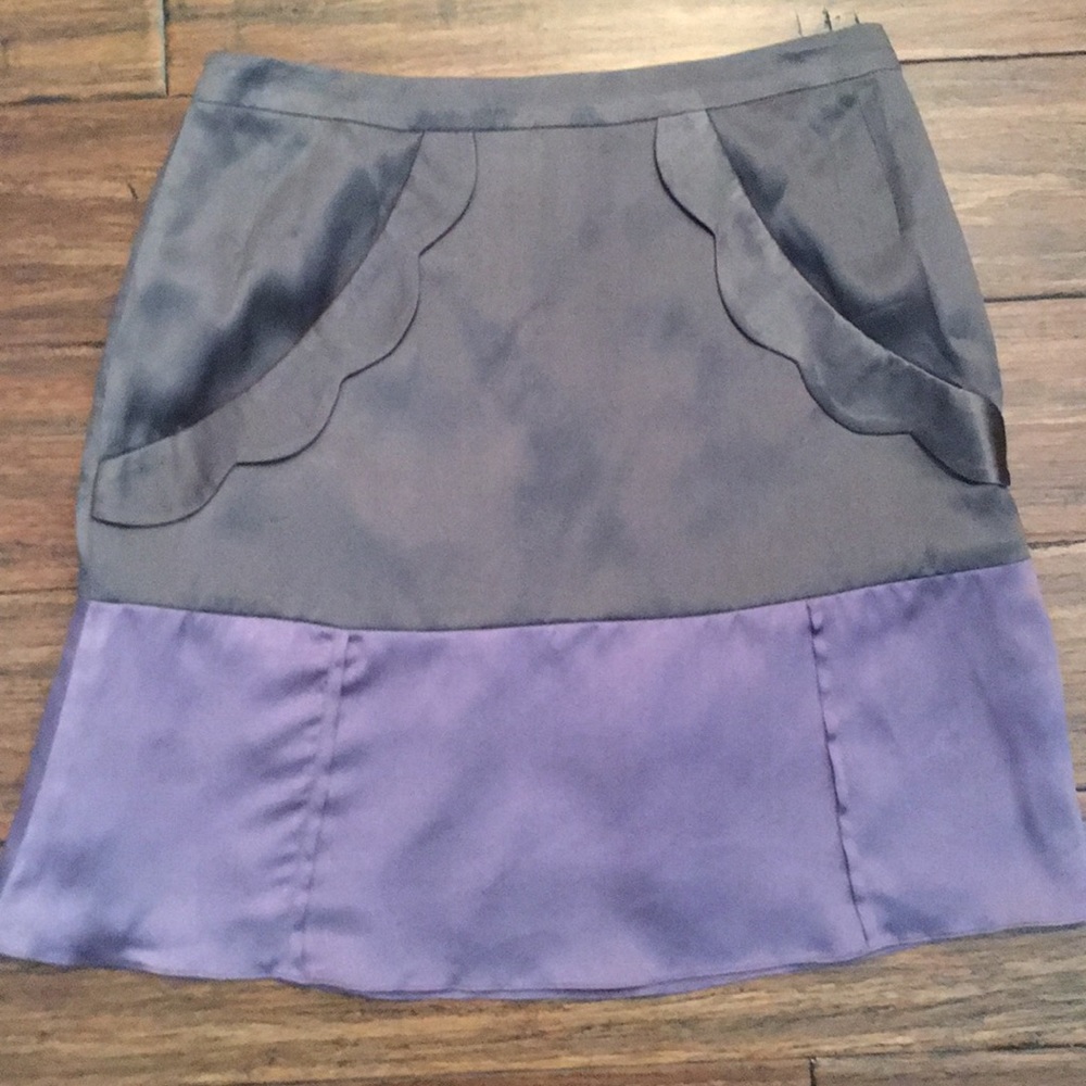 Twinkle by Wenlan Silk Skirt EUC